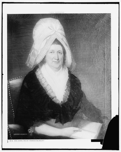 Mrs. Daniel Waldo (Rebecca Salisbury), half-length portrait