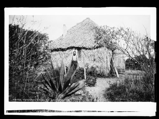 Tha[t]ched cottage at Barker's