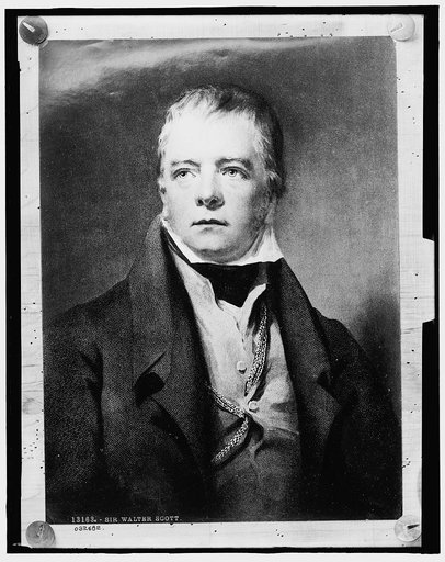 Sir Walter Scott, head-and-shoulders portrait