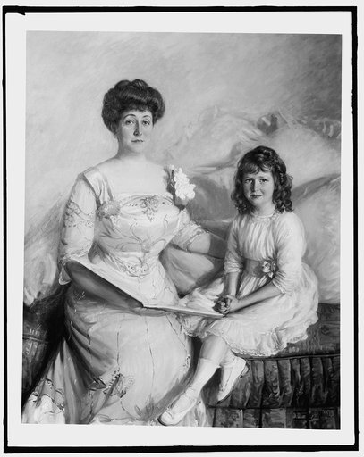 Mrs. W.G. Henry and daughter