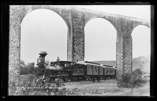 The old acqueduct at Queretaro