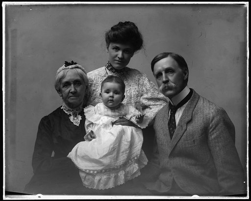 W.H. Jackson and family