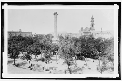 The plaza, Aguascalientes
