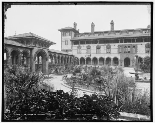 The court of the Ponce de Leon