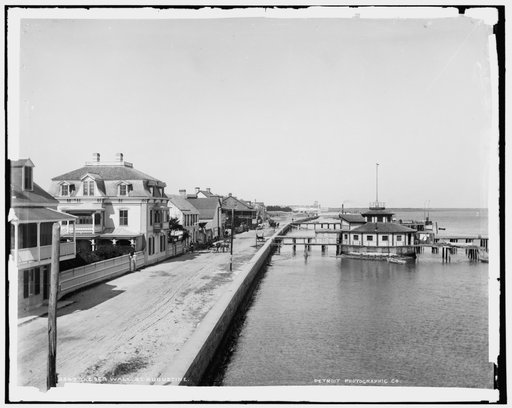 Sea Wall, St. Augustine, The