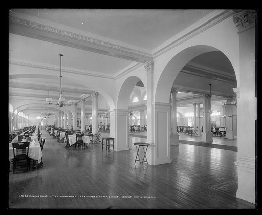Dining room, Hotel [Royal] Poinciana, Lake Worth