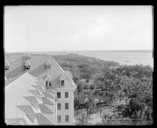 Lake Worth, south from the [Royal] Poinciana