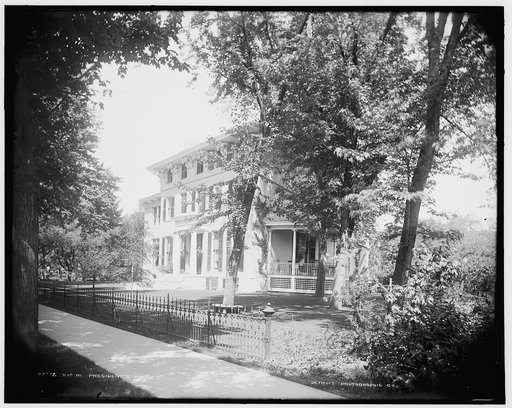 U. of M[ichigan], president's house