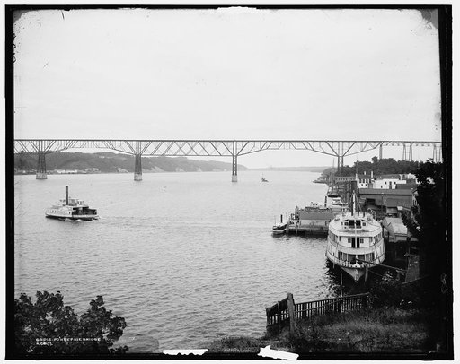 Pokeepsie [i.e. Poughkeepsie] Bridge