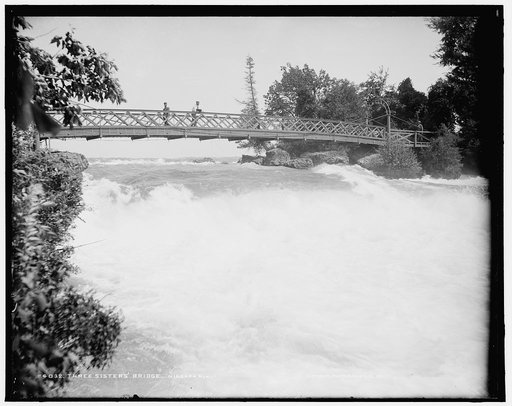Three Sisters' Bridge [i.e. Three Sister Island], Niagara Riv[er