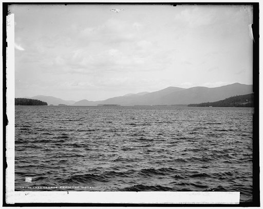 Lake George from the hotel
