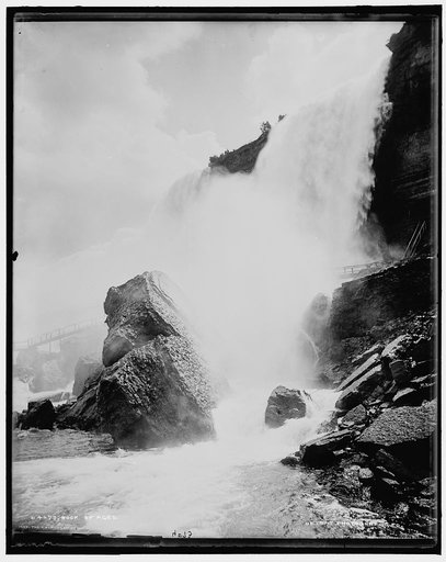 Rock of Ages, [American Falls, Niagara