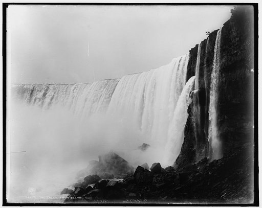 The [Horseshoe] Falls from below