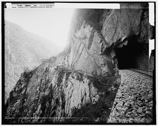 Tunnel No. 4, Temasopo [sic] Canyon, Mexico