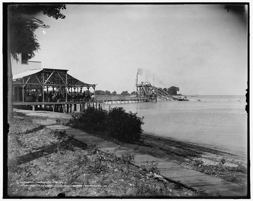 Water toboggan, Put-in-Bay, Ohio