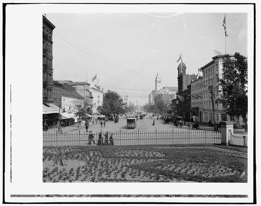 Pennsylvania Ave. from Treasury, Washington, D.C.