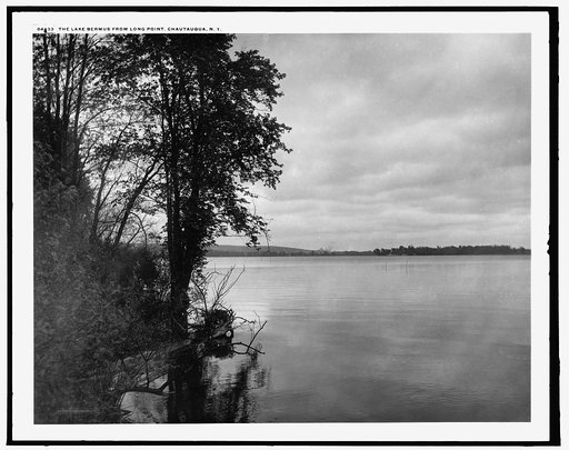 Lake, Bermus [i.e. Bemus Point] from Long Point, Chautauqua, N.Y.