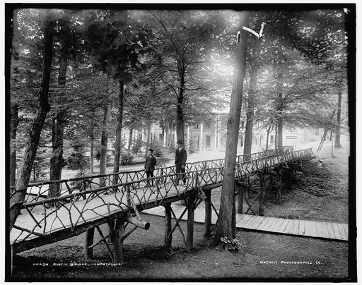 Rustic bridge, Chautauqua