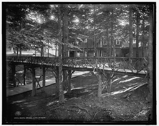 Rustic bridge, Chautauqua