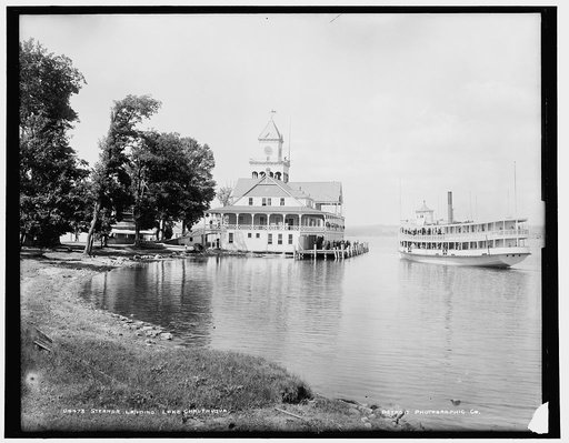 Steamer landing, Lake Chautauqua