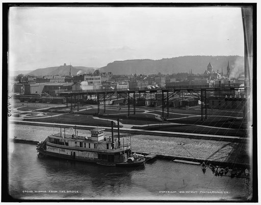 Winona from the bridge