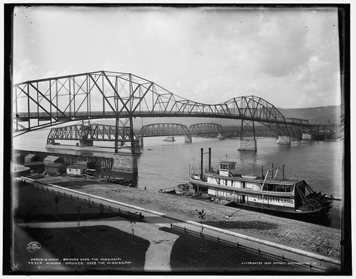 Winona bridges over the Mississippi