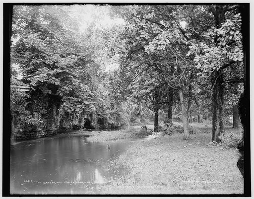 Grotto, Mill Creek Park, near Batavia, The