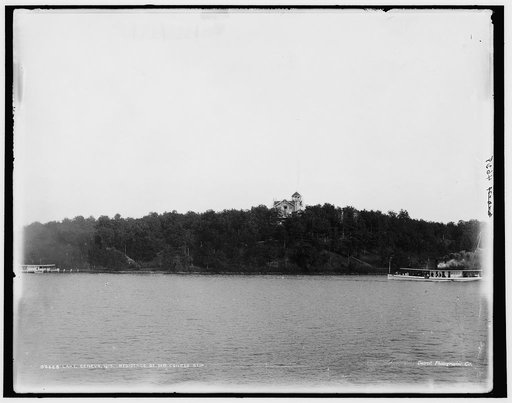 Lake Geneva, Wis., residence of Mr. Conrad Seip [Seir ?
