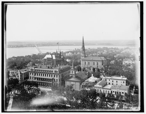 Madison, Wis., panorama from Capitol dome