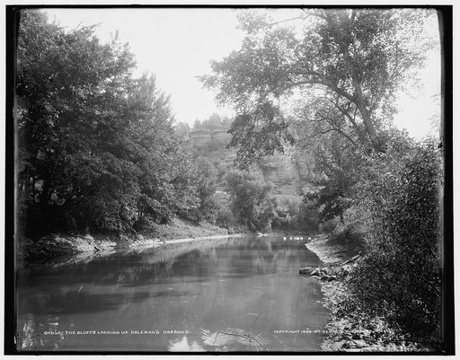 Bluffs looking up Ableman's Narrows, The