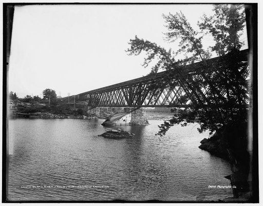 Black River Falls, Wis., railroad crossing