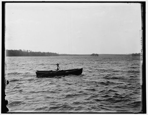 St. Croix Lake, looking down