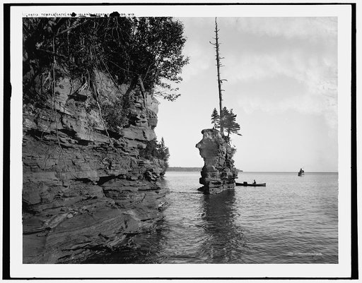 Temple Gate, Sand Island, Apostle Islands, Wis.