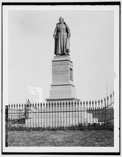 Marquette statue, Marquette, Mich.