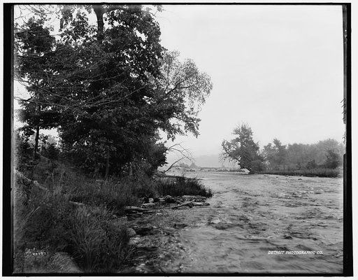 Fox River at Kaukauna, Wisconsin