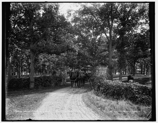 Green Lake, Wis., entrance gate, Pleasant Point