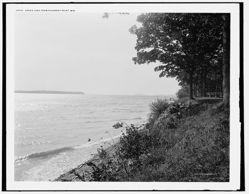 Green Lake from Pleasant Point, Wis.