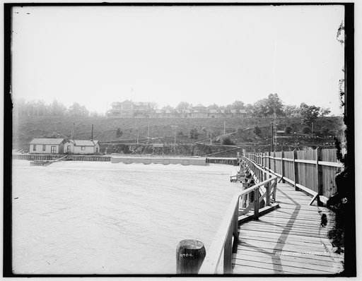 White Fish Bay from pier, Wisconsin