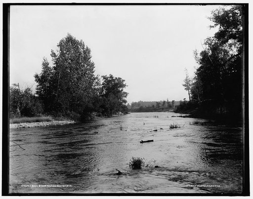 Root River rapids, Racine, Wis.
