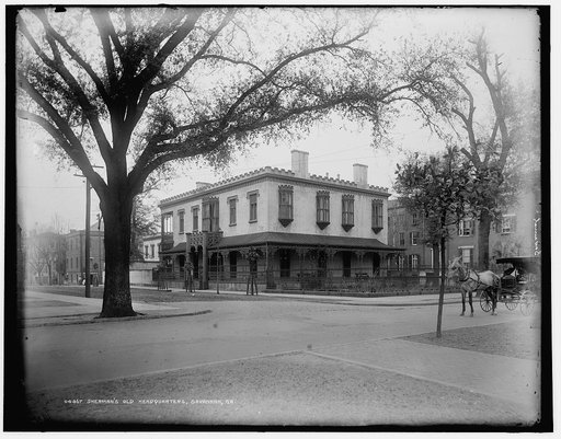 Sherman's old headquarters, Savannah, Ga.