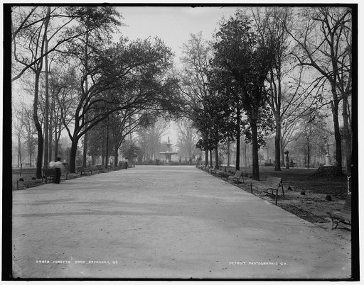 Forsythe [i.e. Forsyth] Park, Savannah, Ga.