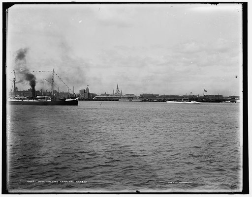 New Orleans from the harbor