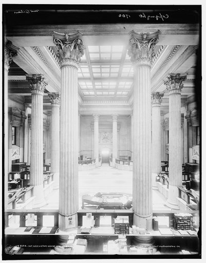 Int[erior], U.S. Custom House, New Orleans