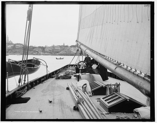 Deck of Mayflower