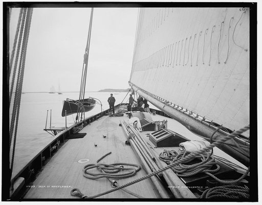 Deck of Mayflower