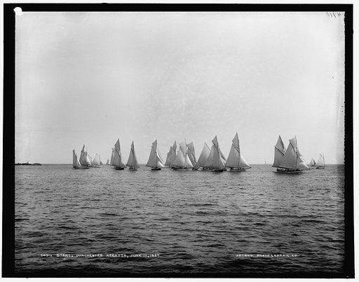Start, Dorchester regatta