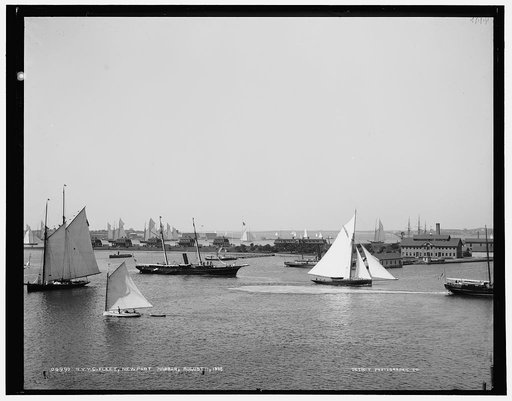 N.Y.Y.C. fleet, Newport harbor