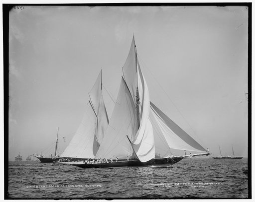 Start, American [i.e., America's] Cup Race