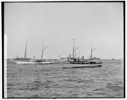 Part of the excursion fleet