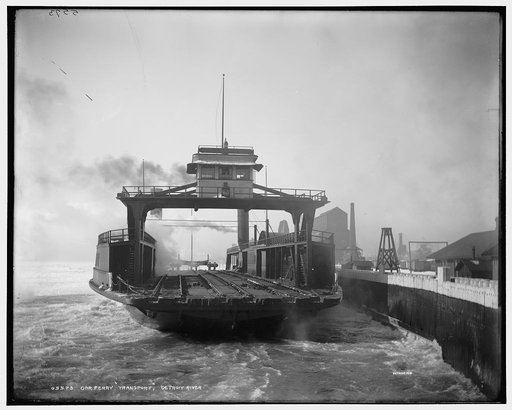 Car ferry, Transport, Detroit River